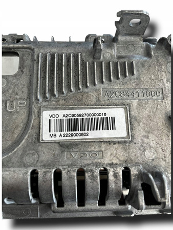 MERCEDES W222 WYŚWIETLACZ MONITOR EKRAN A2229000802